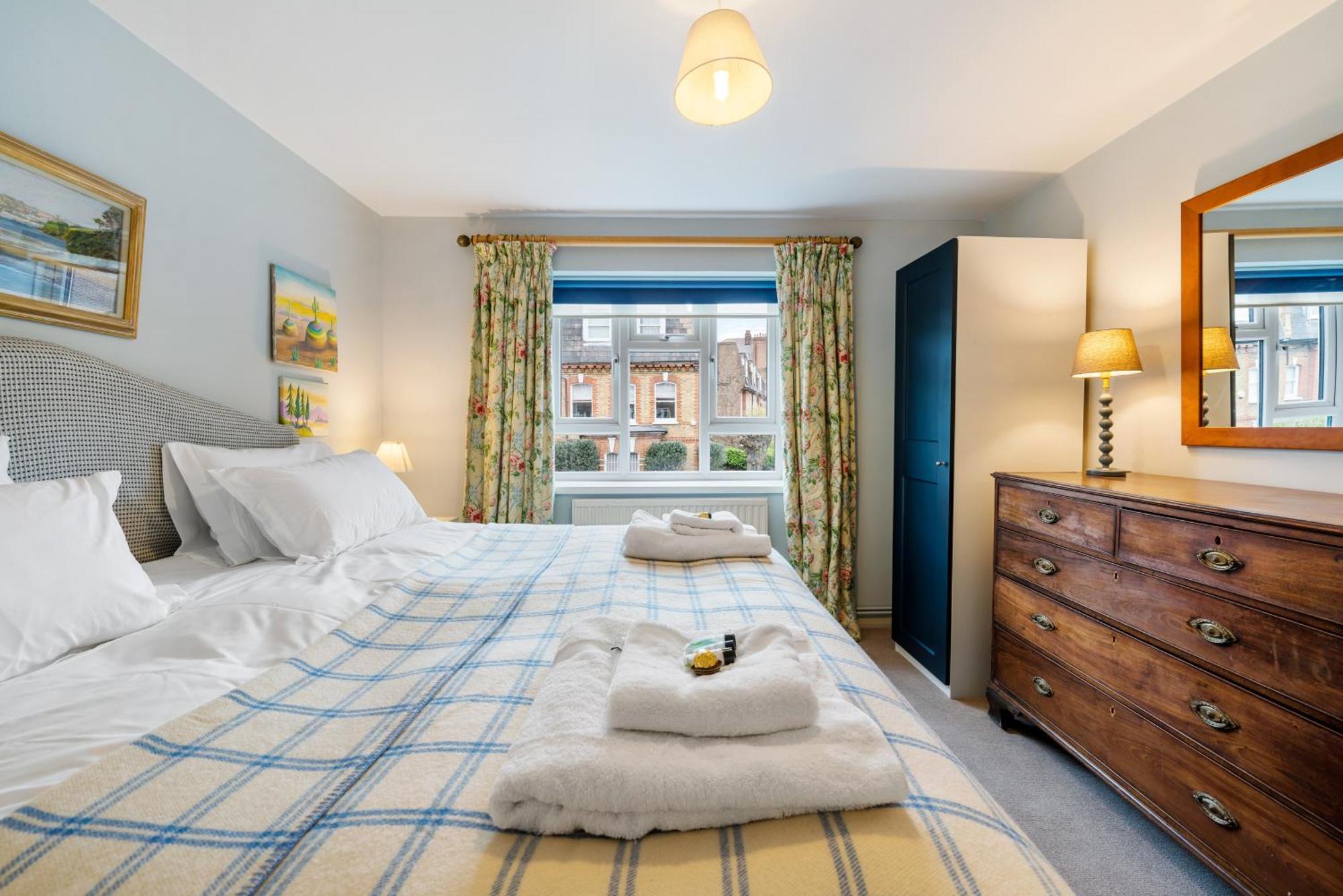 伦敦Bright & Cosy Gem ~ Battersea Park View ~ King Bed公寓 外观 照片